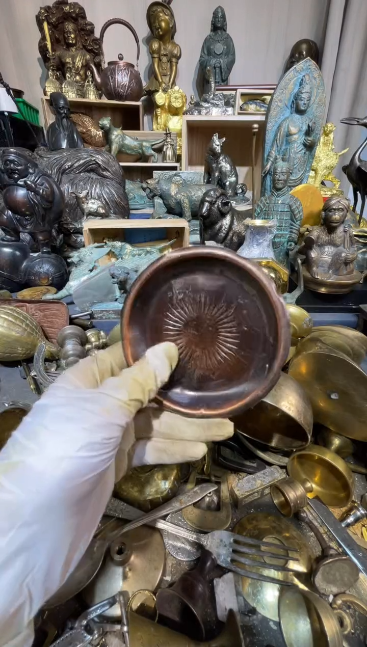 大阪回流铜器摆件41