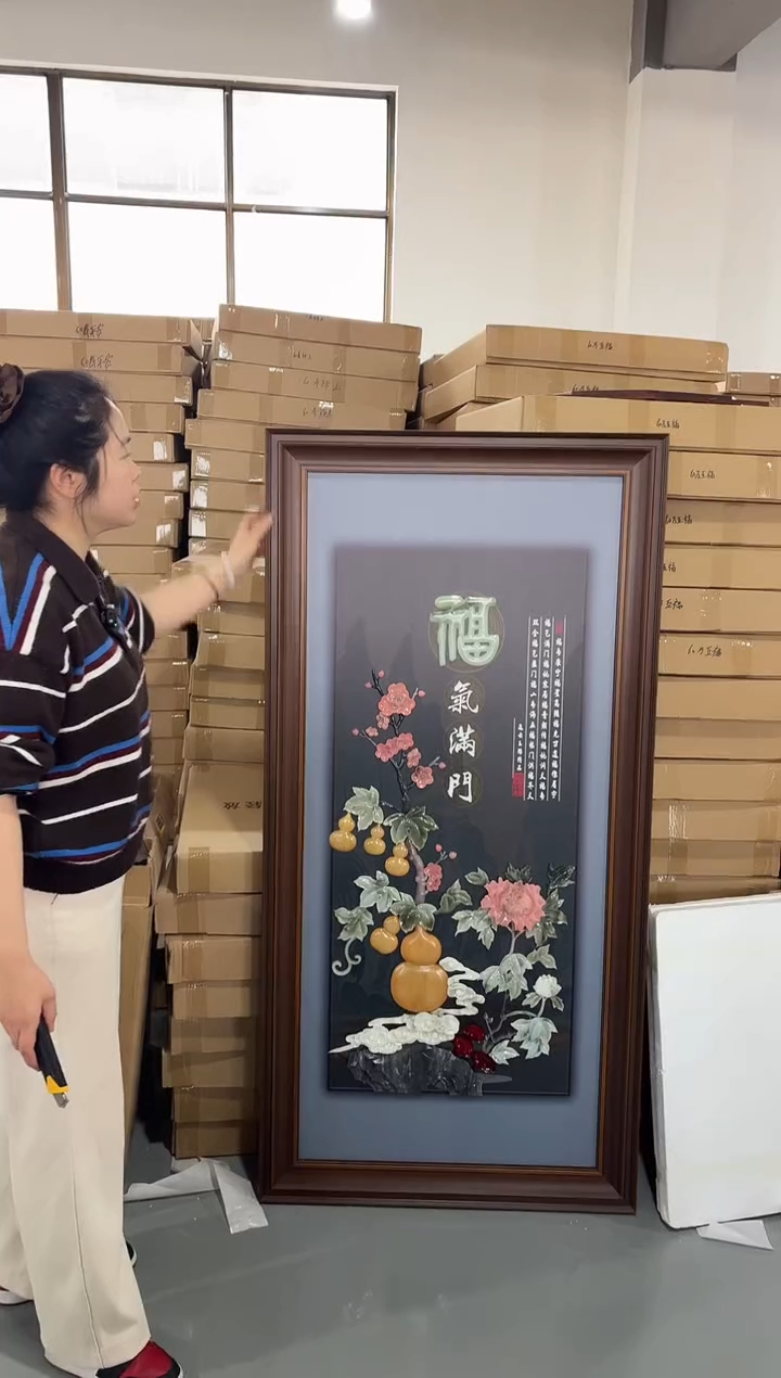 横款80160大玄关福气临门