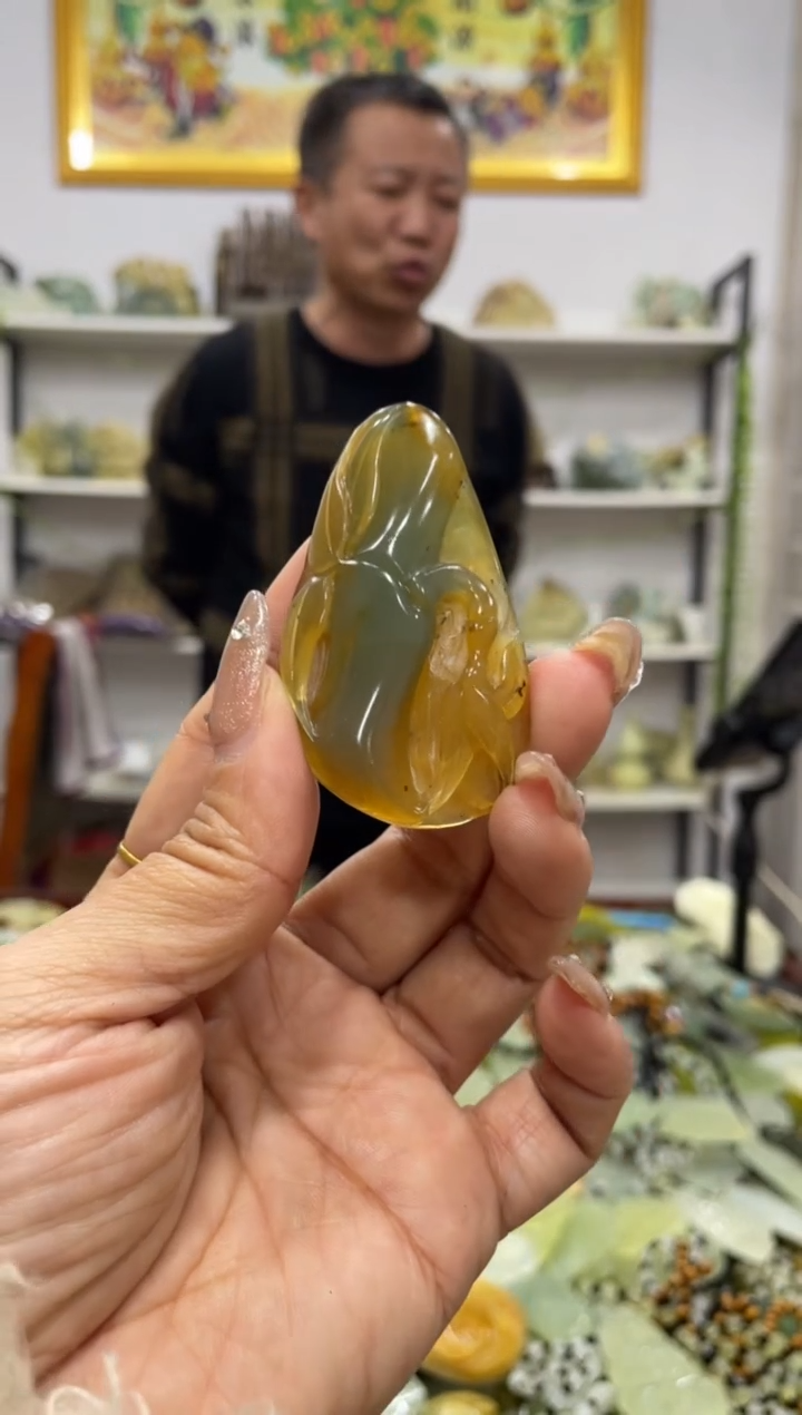 【闪购商品】岫玉吊坠未镶嵌           