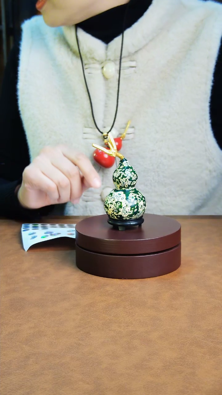 【闪购商品】147大漆酒葫芦直播闪购链接实拍送底座