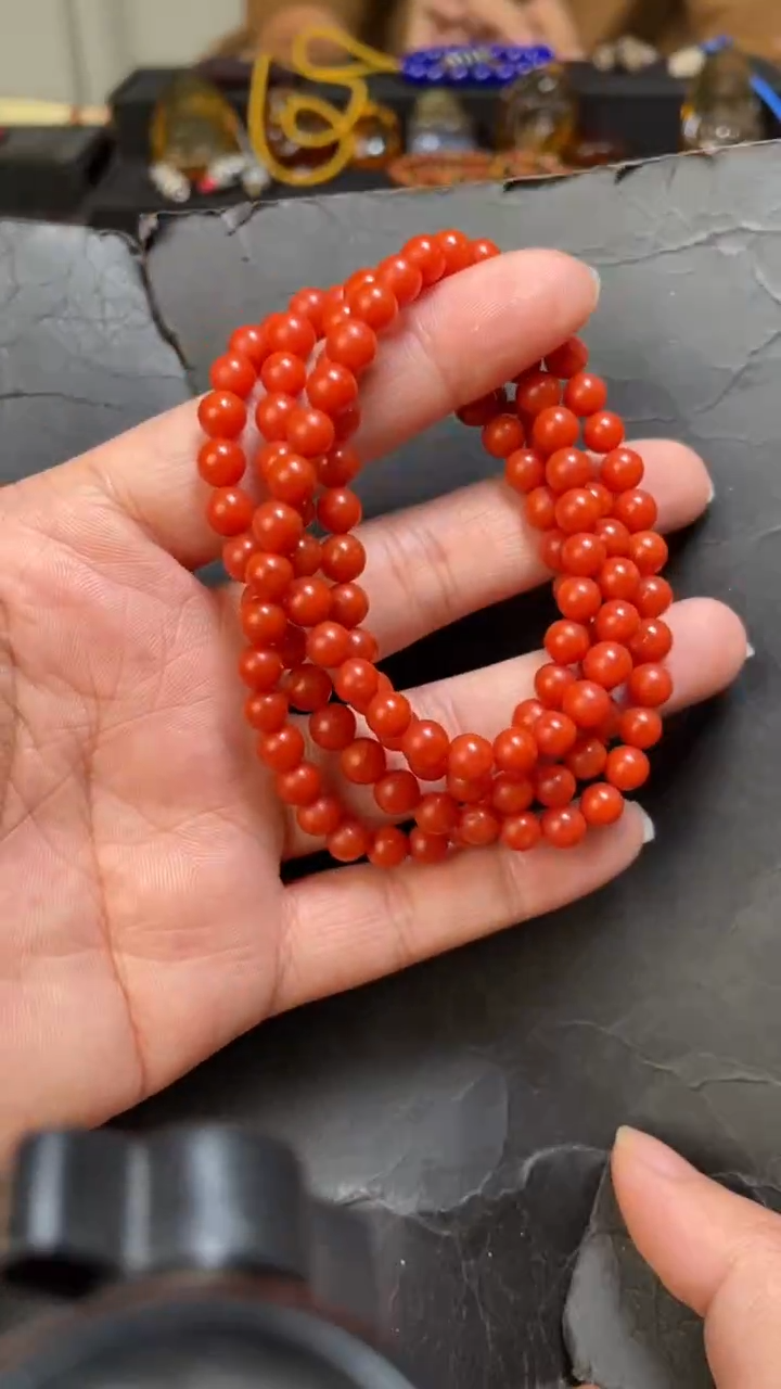 未镶嵌179南红玛瑙多圈