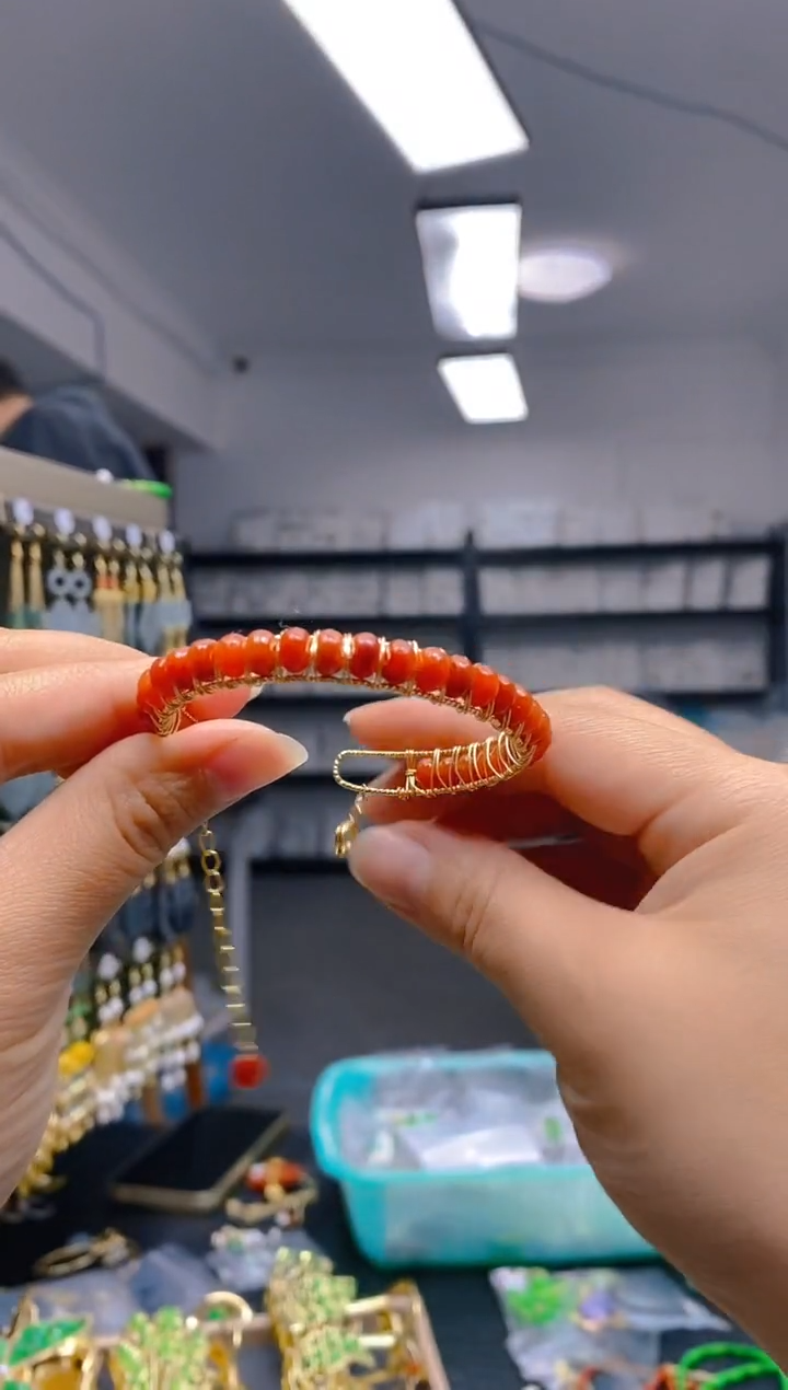 【闪购商品】翡翠耳饰合金0234翡翠手镯