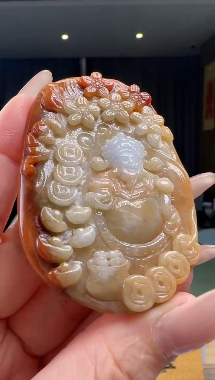 【闪购商品】翡翠颈饰未镶嵌YJ@@960Q3J16180