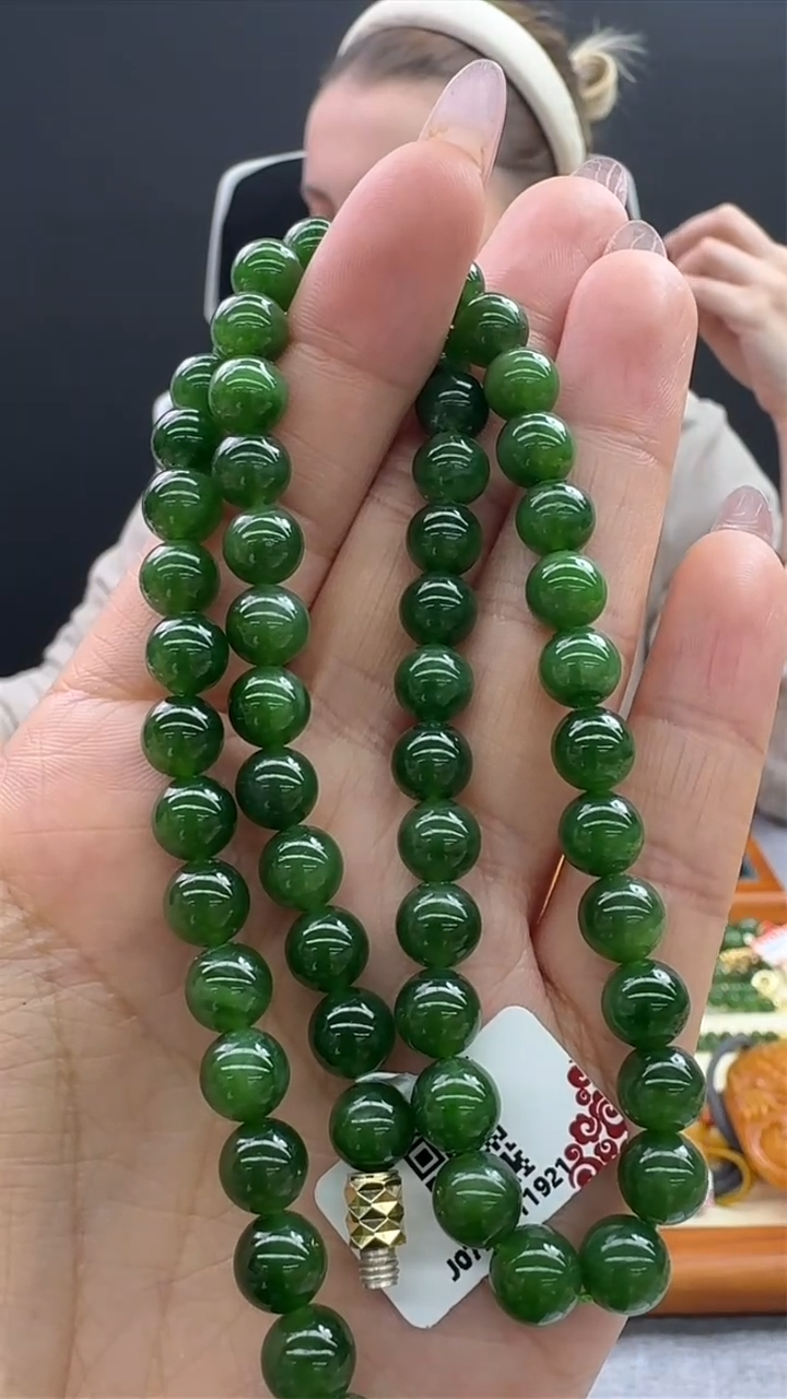 【闪购商品】和田玉（碧玉）颈饰未镶嵌428秒拍号