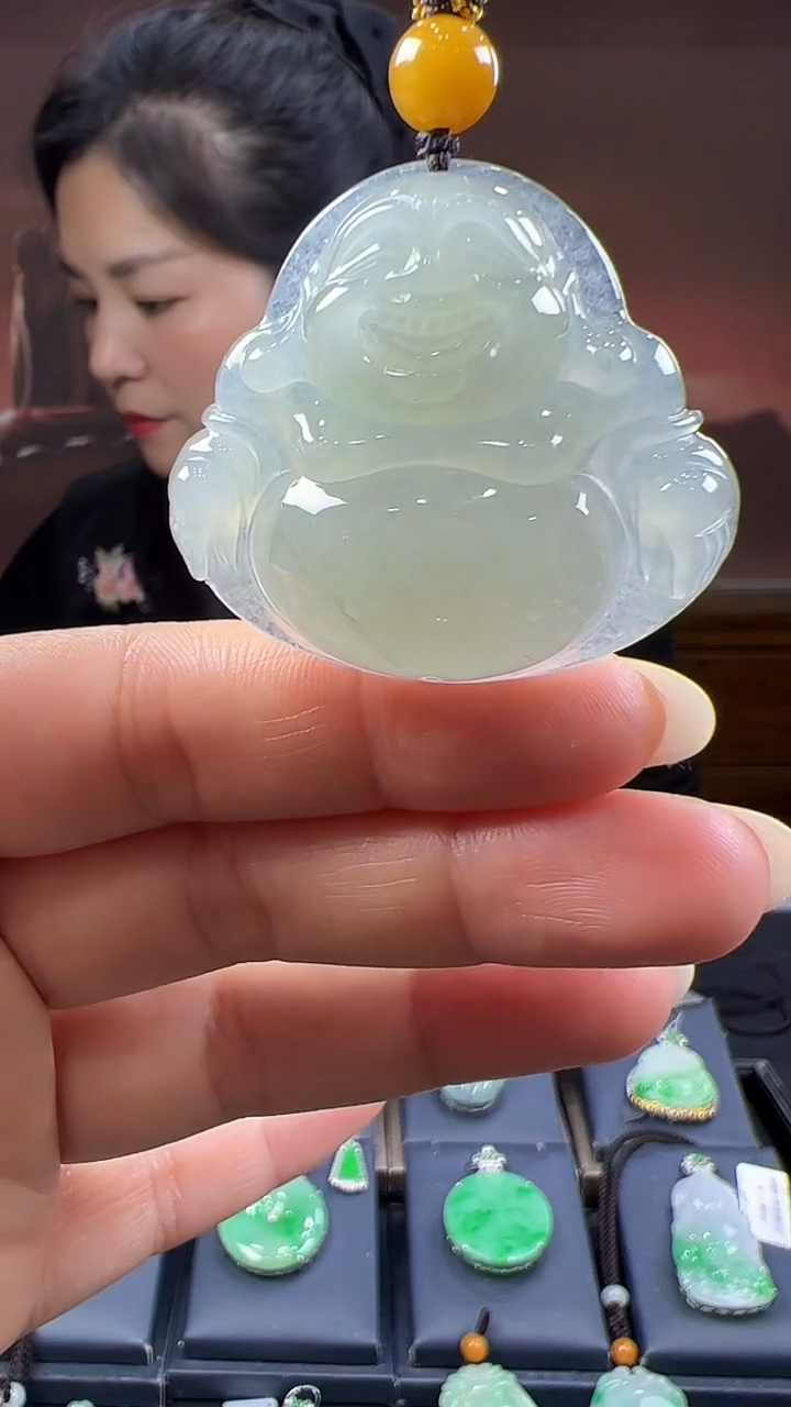 未镶嵌挂件翡翠佛公