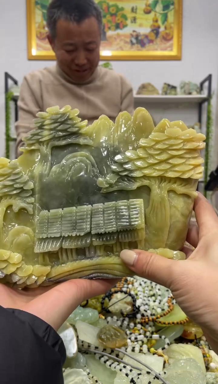 【闪购商品】岫玉摆件未镶嵌            
