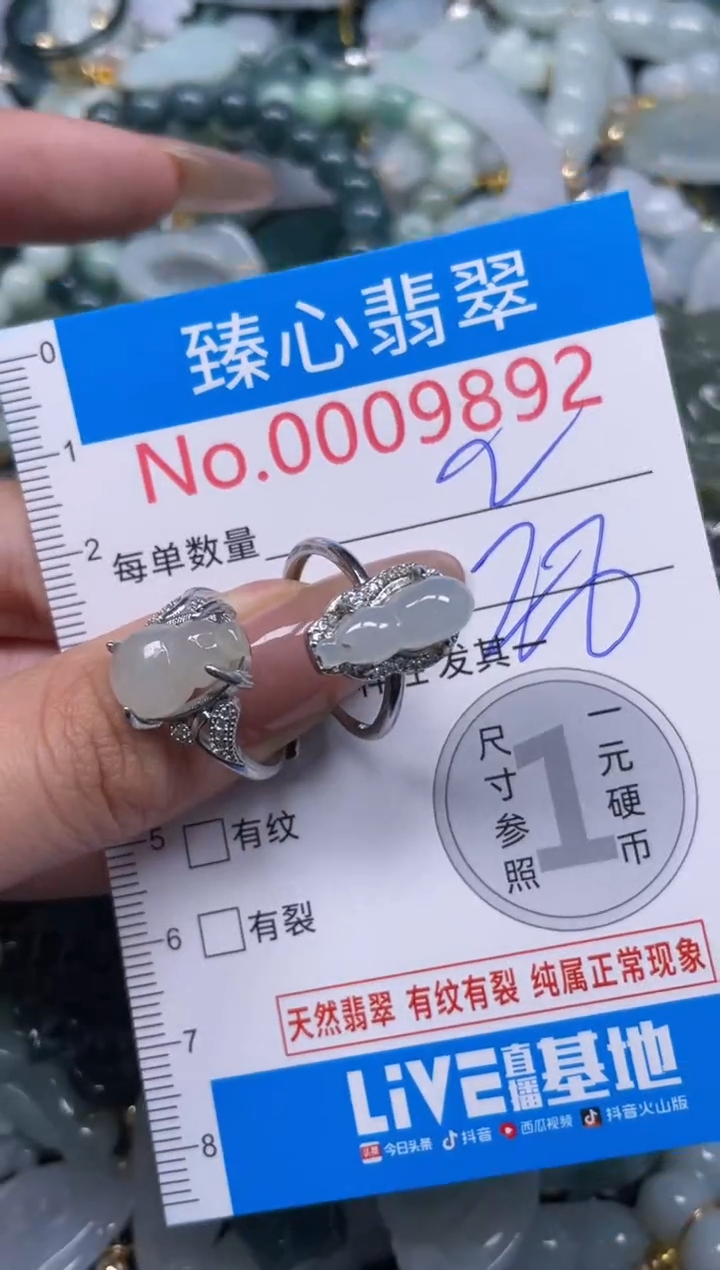颈饰未镶嵌翡翠9892