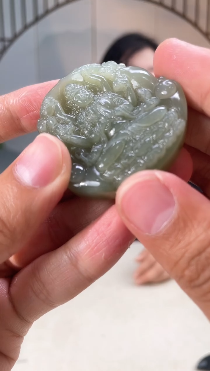 【闪购商品】定制和田玉和田玉（多样性拍一发一带证）17077