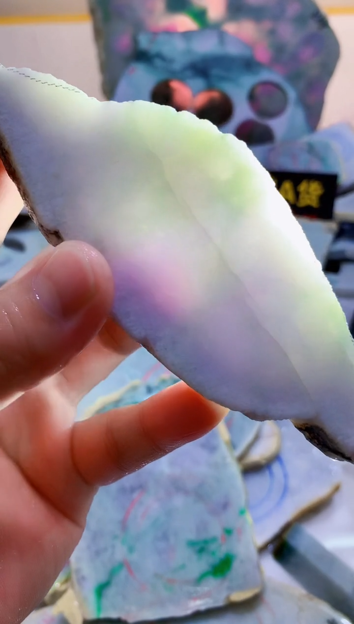 翡翠未镶嵌颈饰0林0翡翠珠宝881