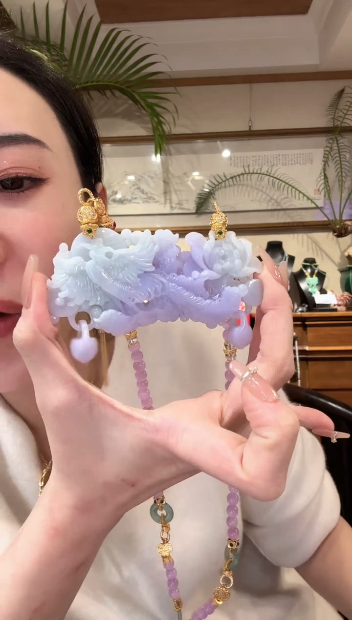 【闪购商品】翡翠颈饰未镶嵌国风