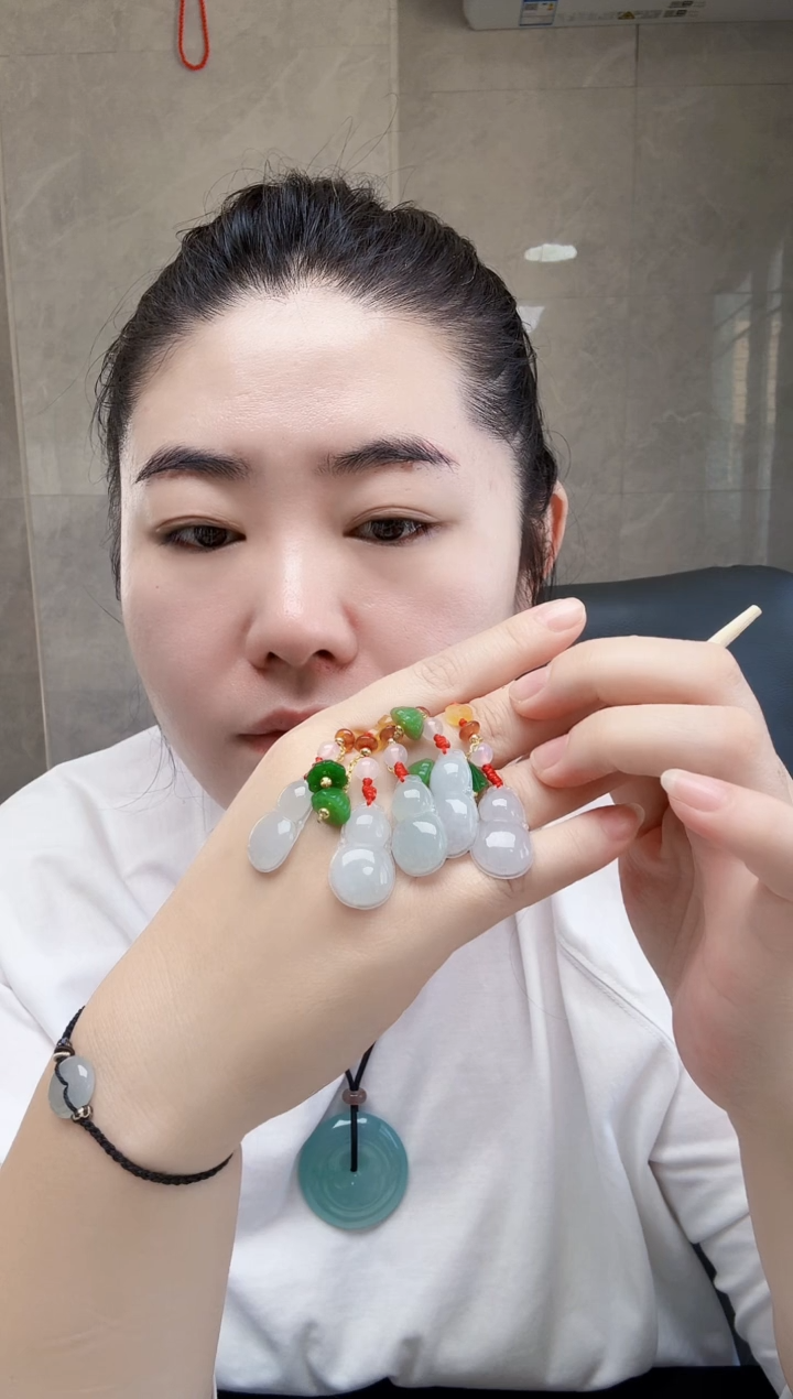 颈饰未镶嵌翡翠翡翠葫芦