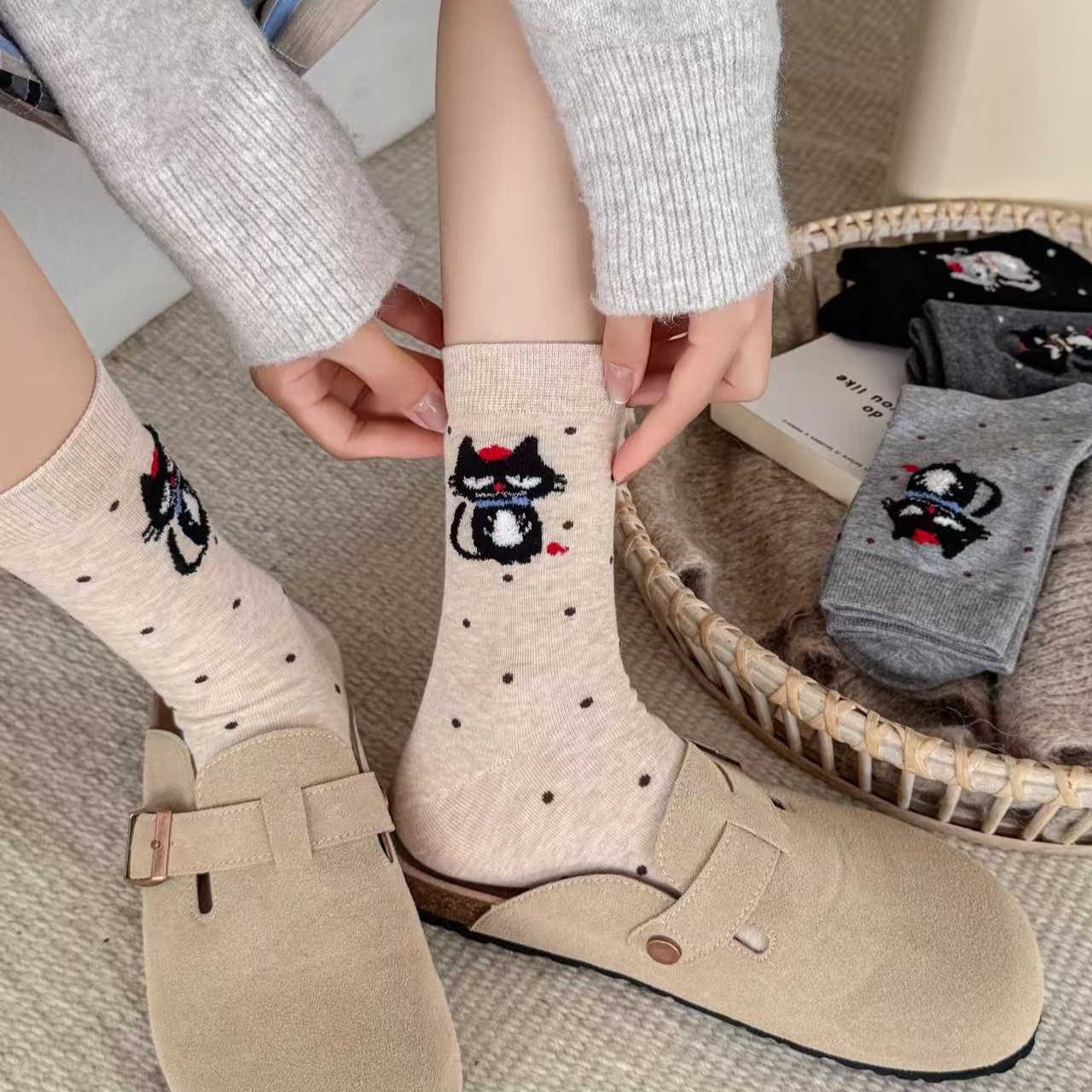 【小曼】高品质袜子201-300固定款