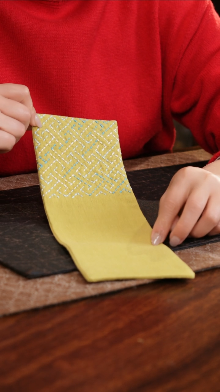 【闪购商品】织绣养壶茶巾长小号C款