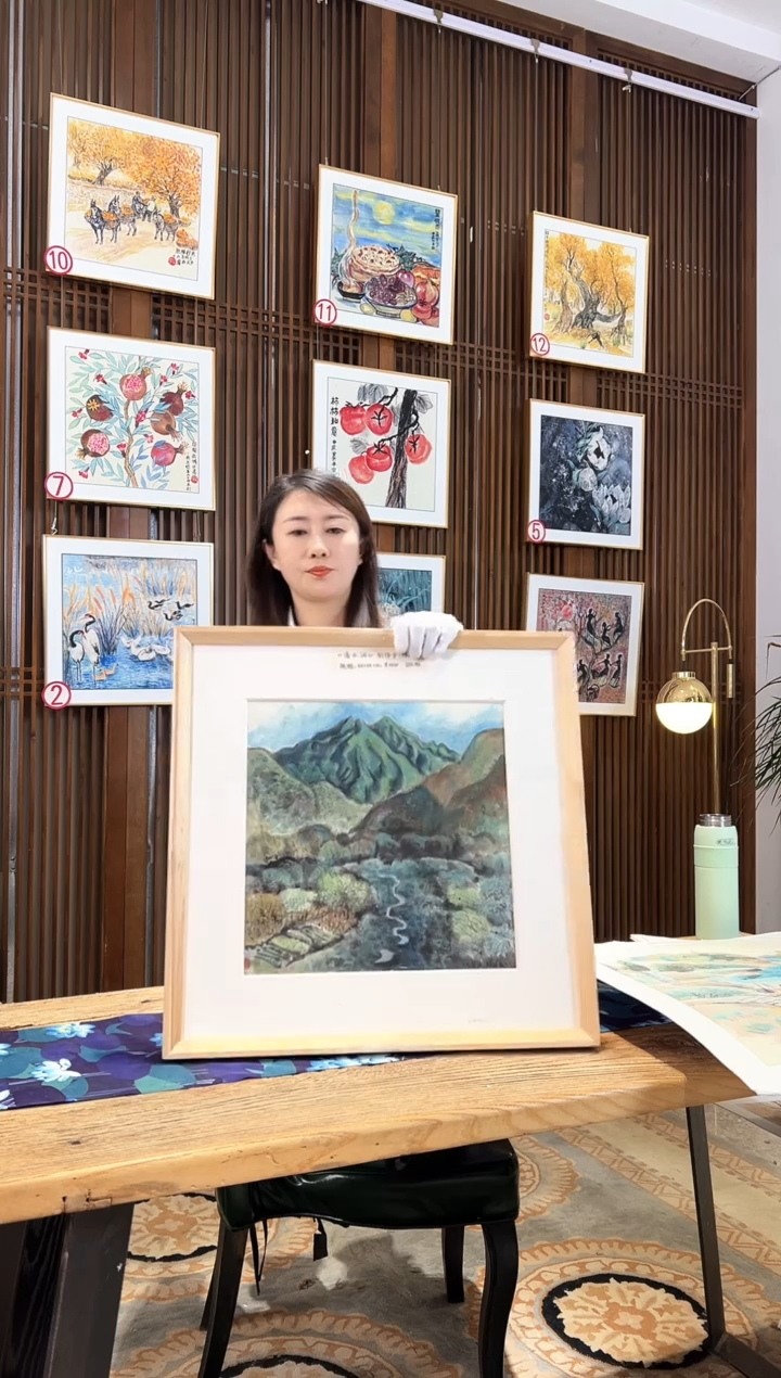 版画版画耿玉琨名章限量版画S