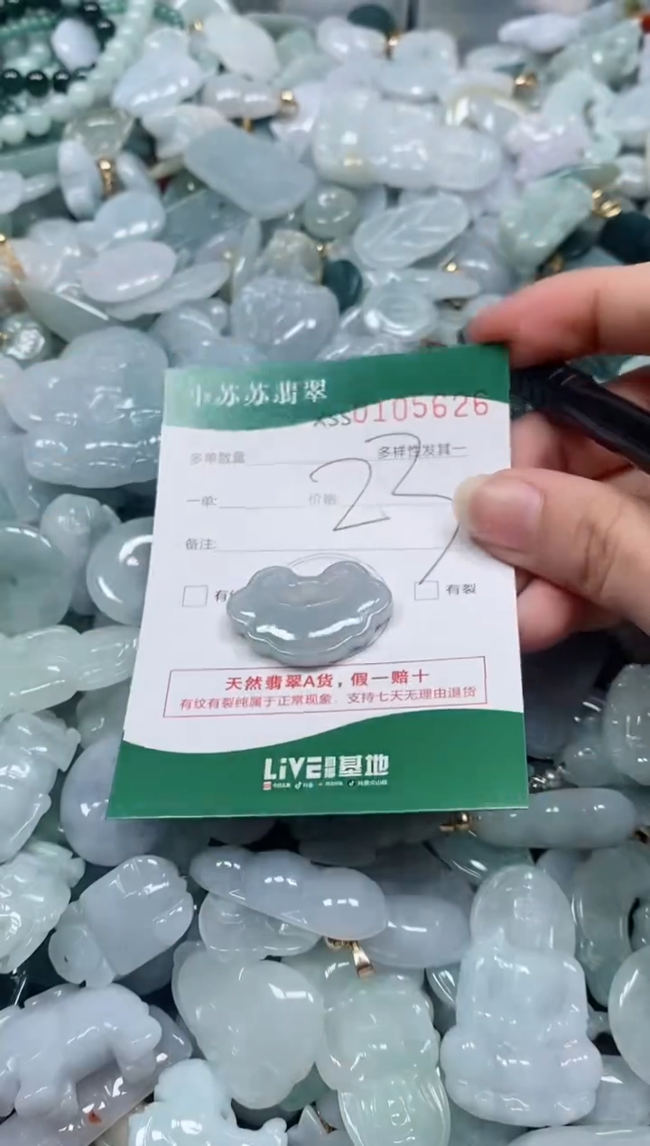 【闪购商品】翡翠颈饰未镶嵌闪购商品0105626