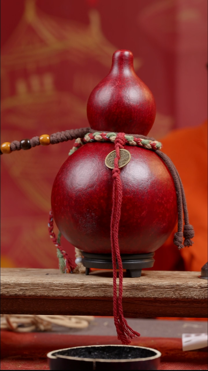 578尾货款大漆精品葫芦7-800ml