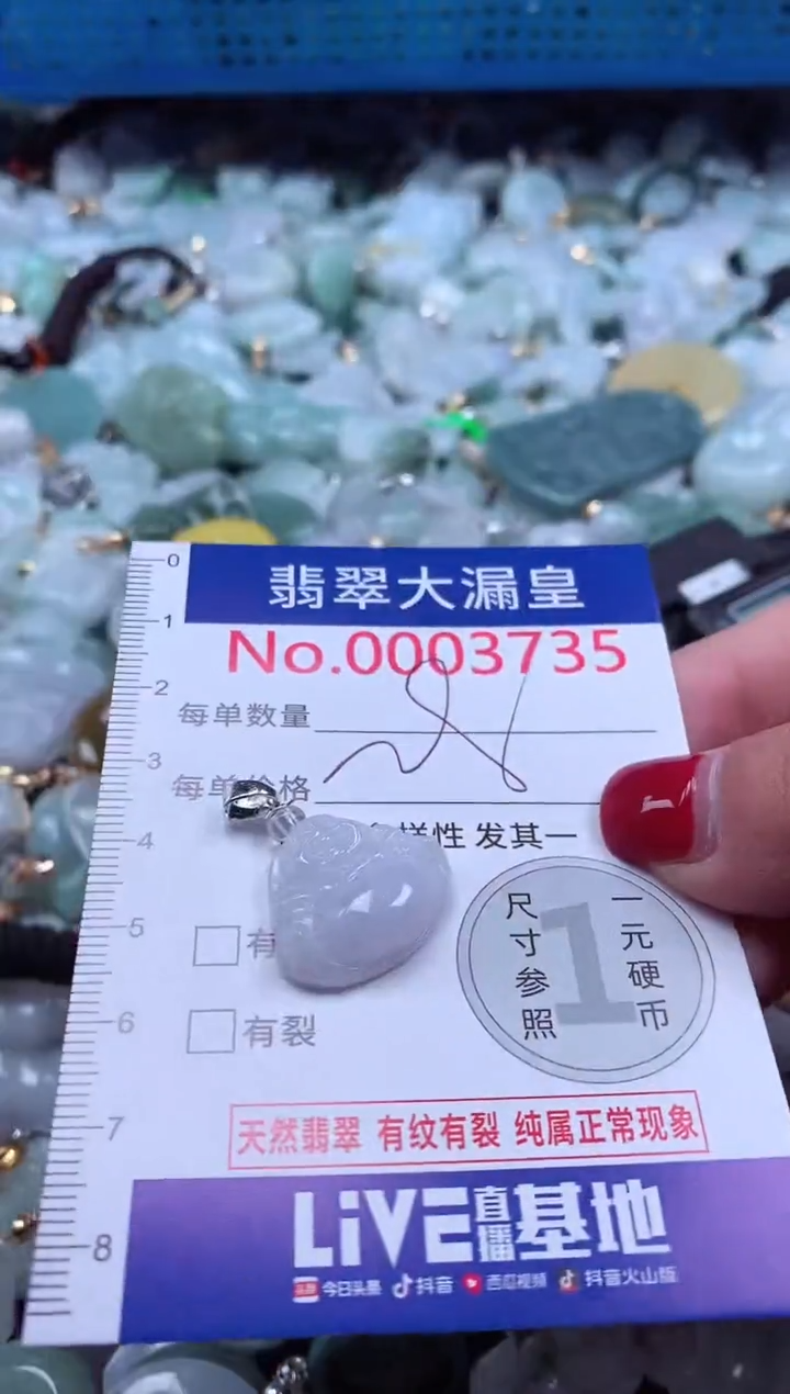 颈饰未镶嵌翡翠3735