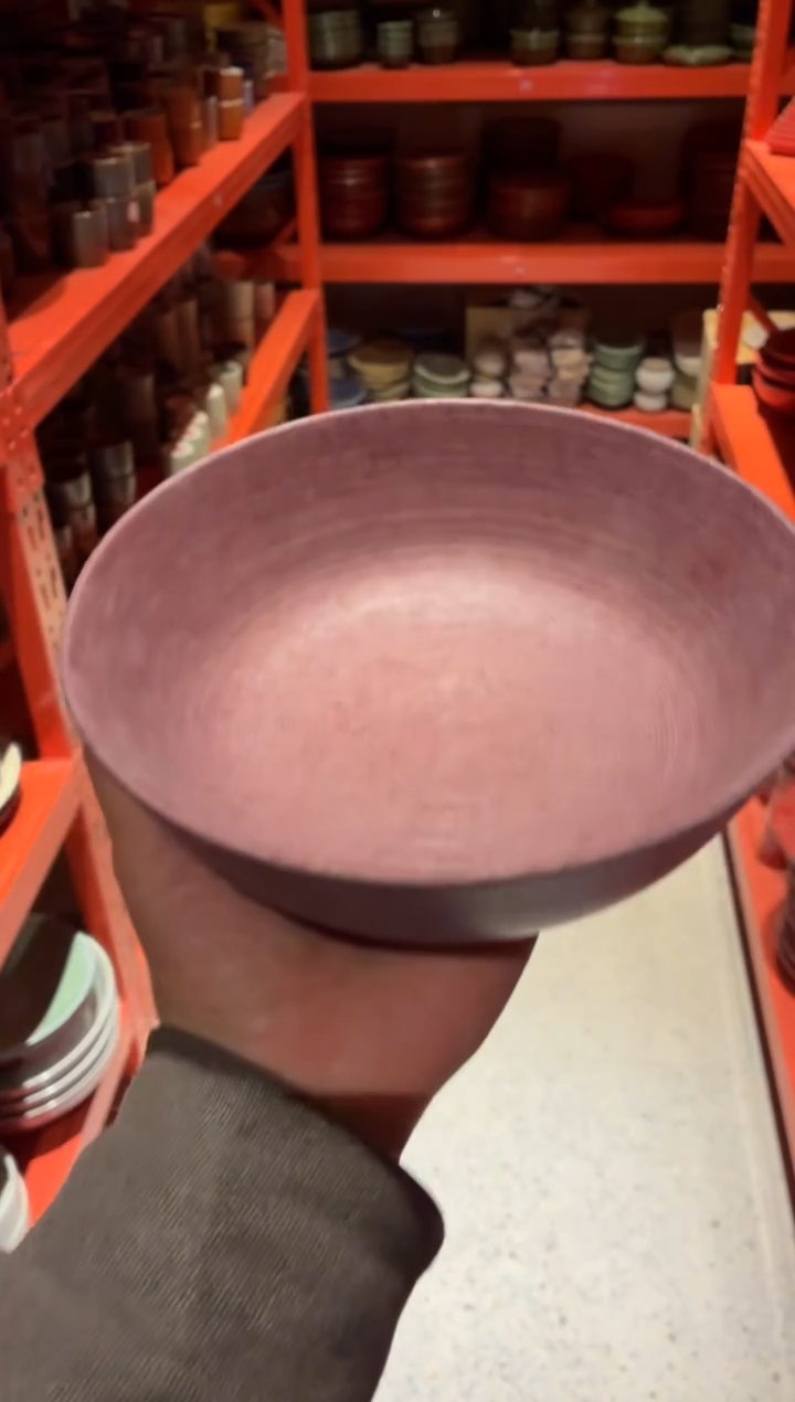 瓷片7.5 寸粉色直身碗（福利款）