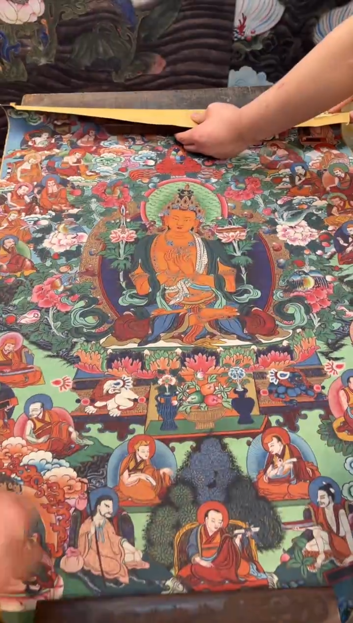 卷轴画刘洋画院老六专属AA114