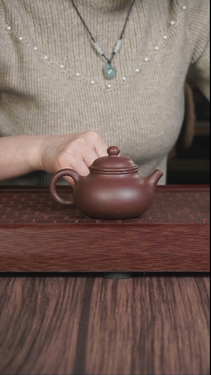 【闪购商品】紫砂茶壶lxc  紫泥  容天
