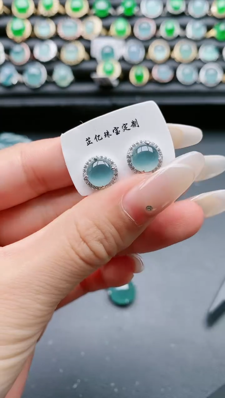【闪购商品】翡翠戒指银S925镶嵌11111