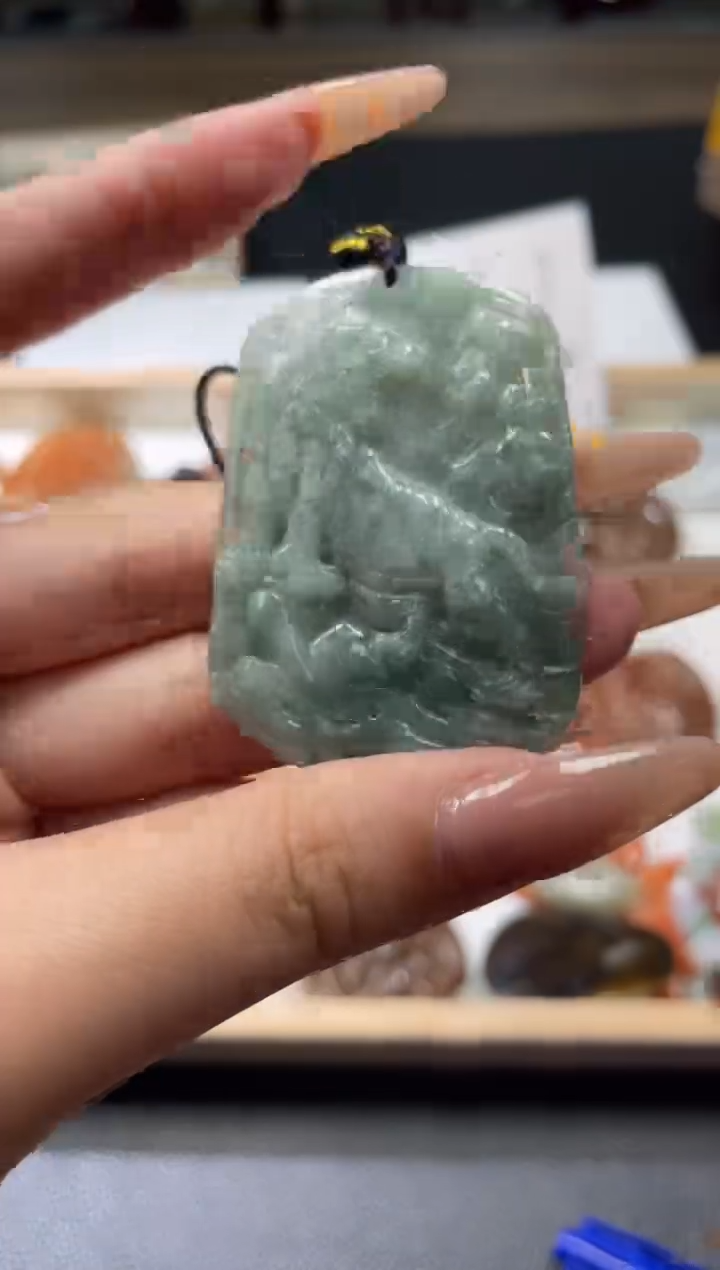 颈饰未镶嵌翡翠天然A货翡翠随机发一件228