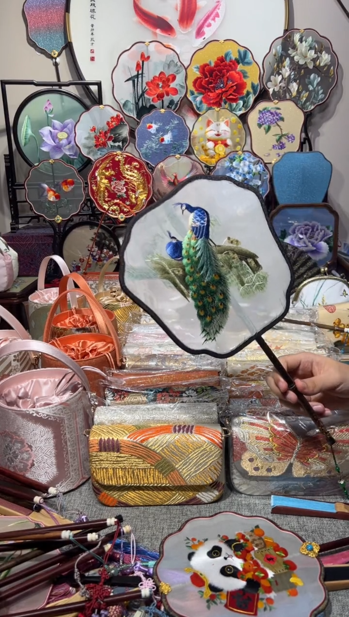 刺绣纯手工苏绣艺术品