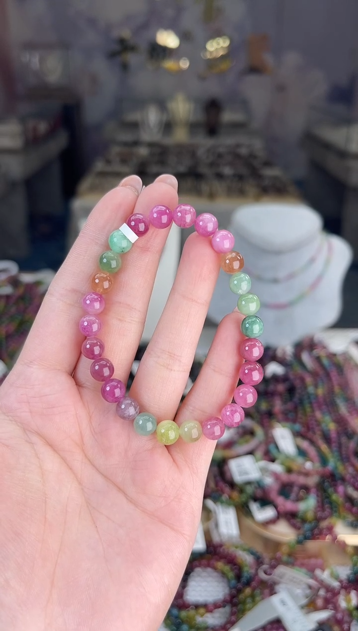 【闪购商品】碧玺/未镶嵌7mm+碧玺单圈多样性发货