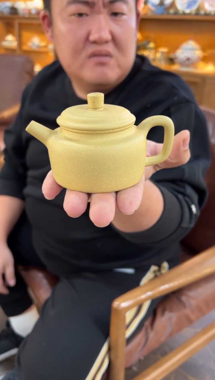 【闪购商品】紫砂茶壶【头哥手工壶】德钟本绿