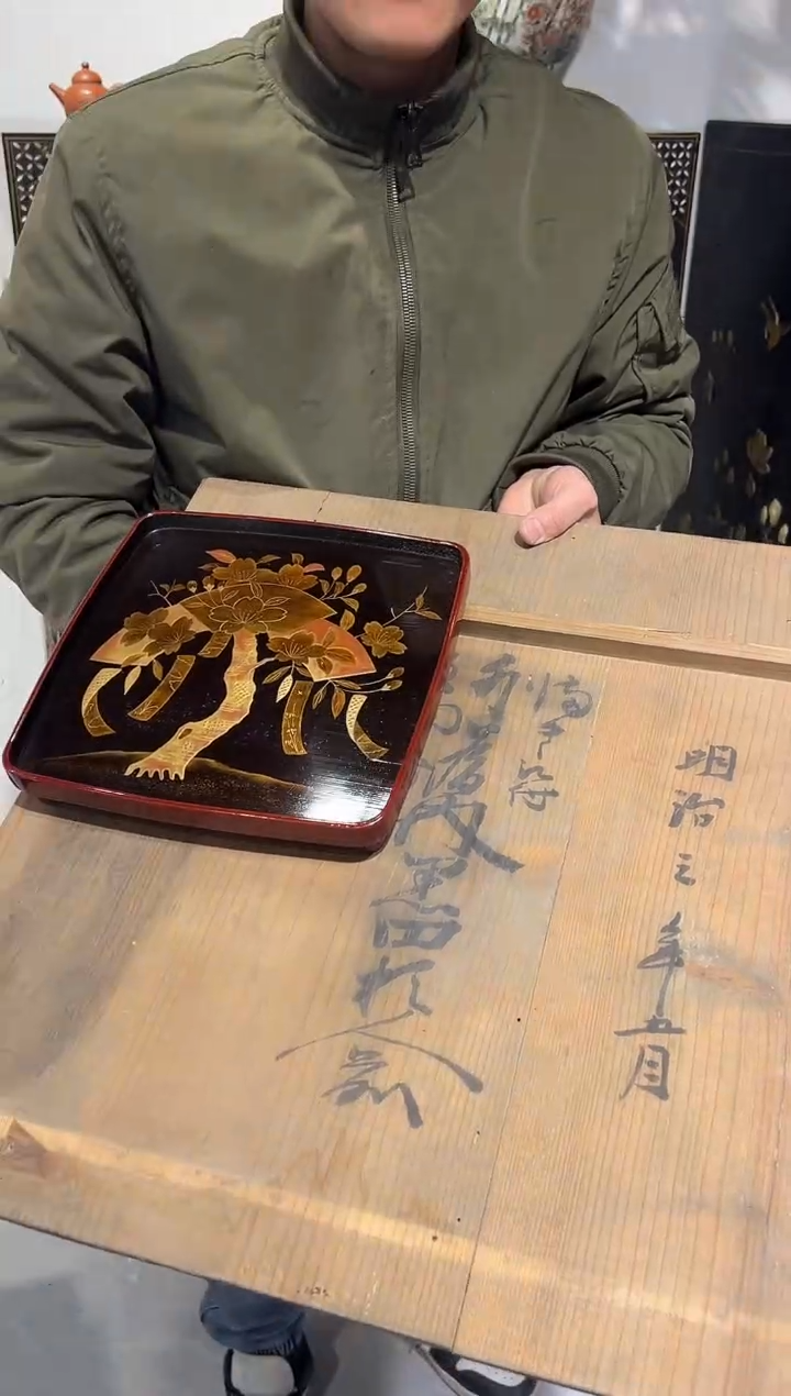 茶台大漆漆器大漆漆器