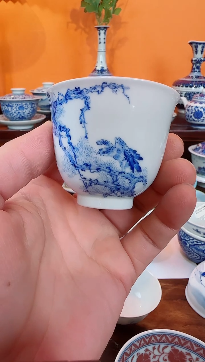 瓷片i***Z景德镇瓷器茶器茶杯