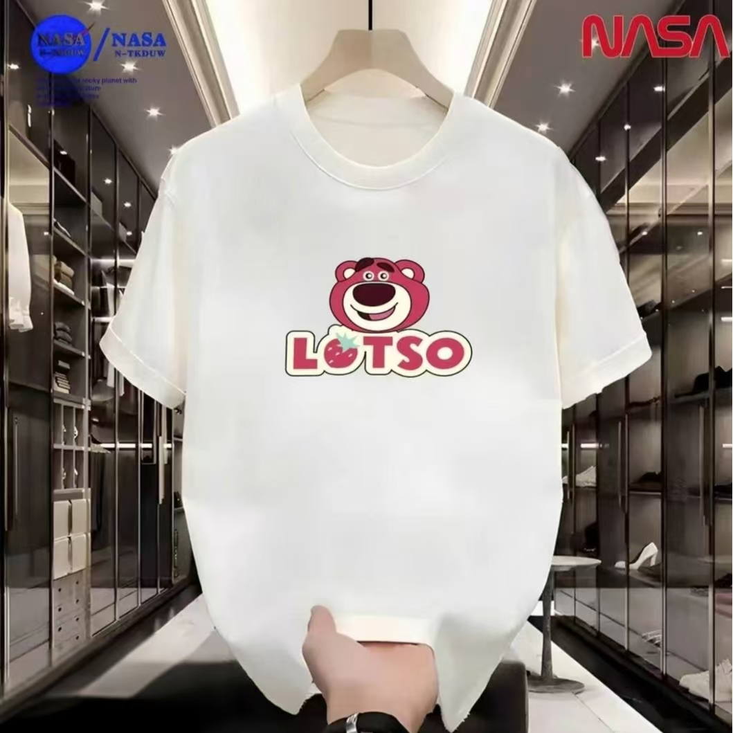 NASA联名夏季短袖T恤时尚男女同款