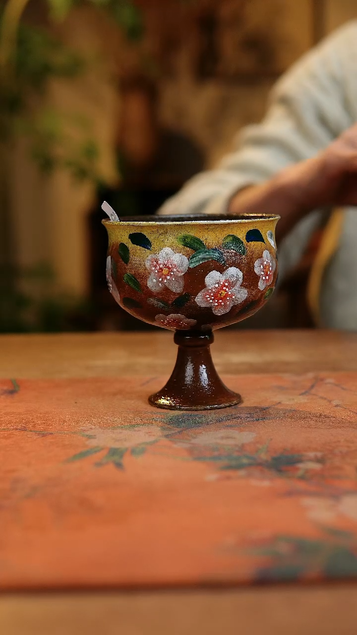 【闪购商品】瓷片1075景德镇手工手绘釉下彩高温瓷