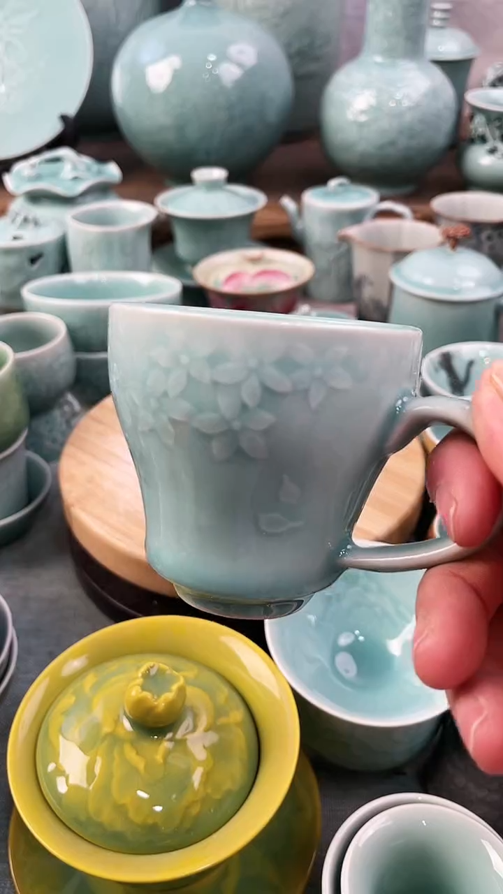 【闪购商品】特价 微瑕 慧仙青瓷