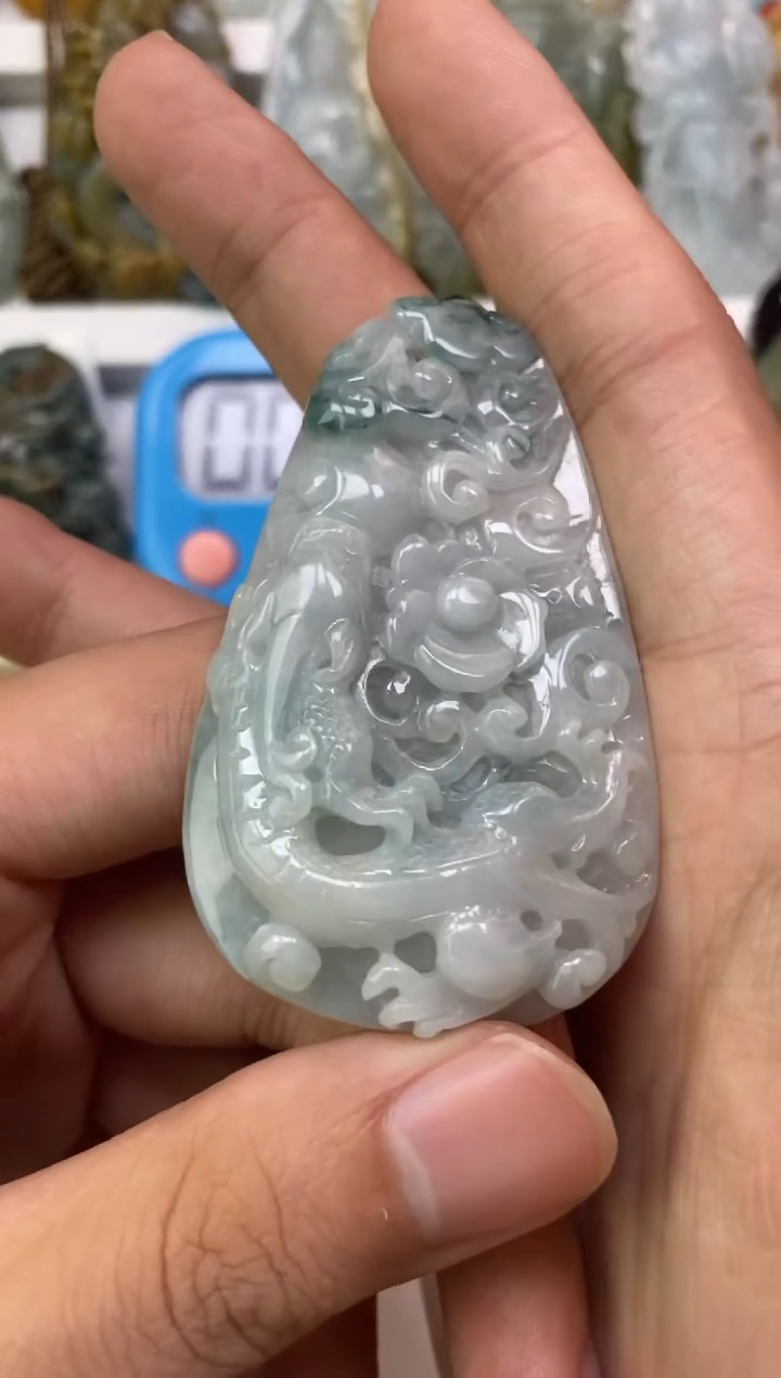 翡翠未镶嵌颈饰ᥫ****࿐天然翡翠