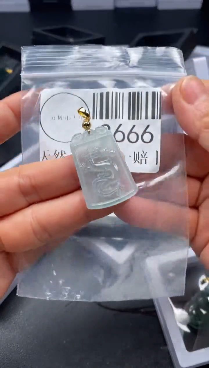 吊坠(不含链)未镶嵌翡翠2666