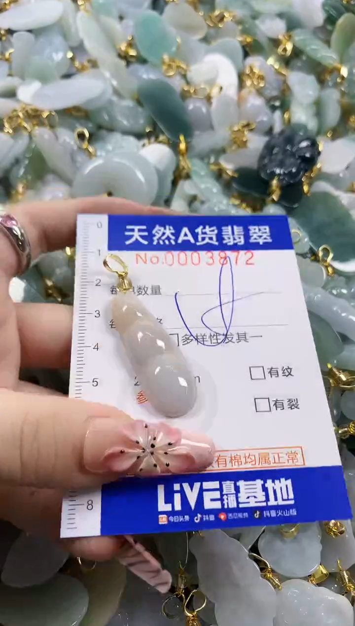 颈饰未镶嵌翡翠天然A货翡翠