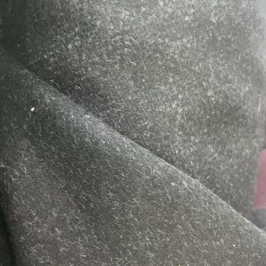 黑色羊绒服装面料