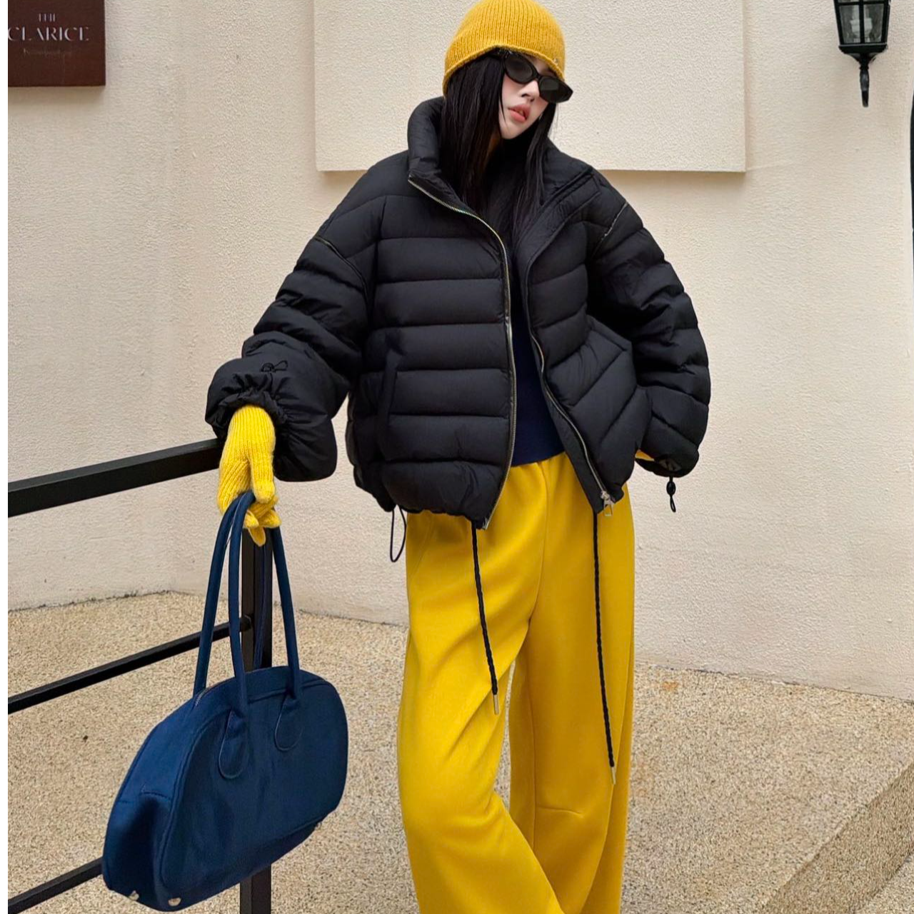 羽绒服女冬季2025爆款新款排骨泡芙短款高品质小个子防风保暖外套