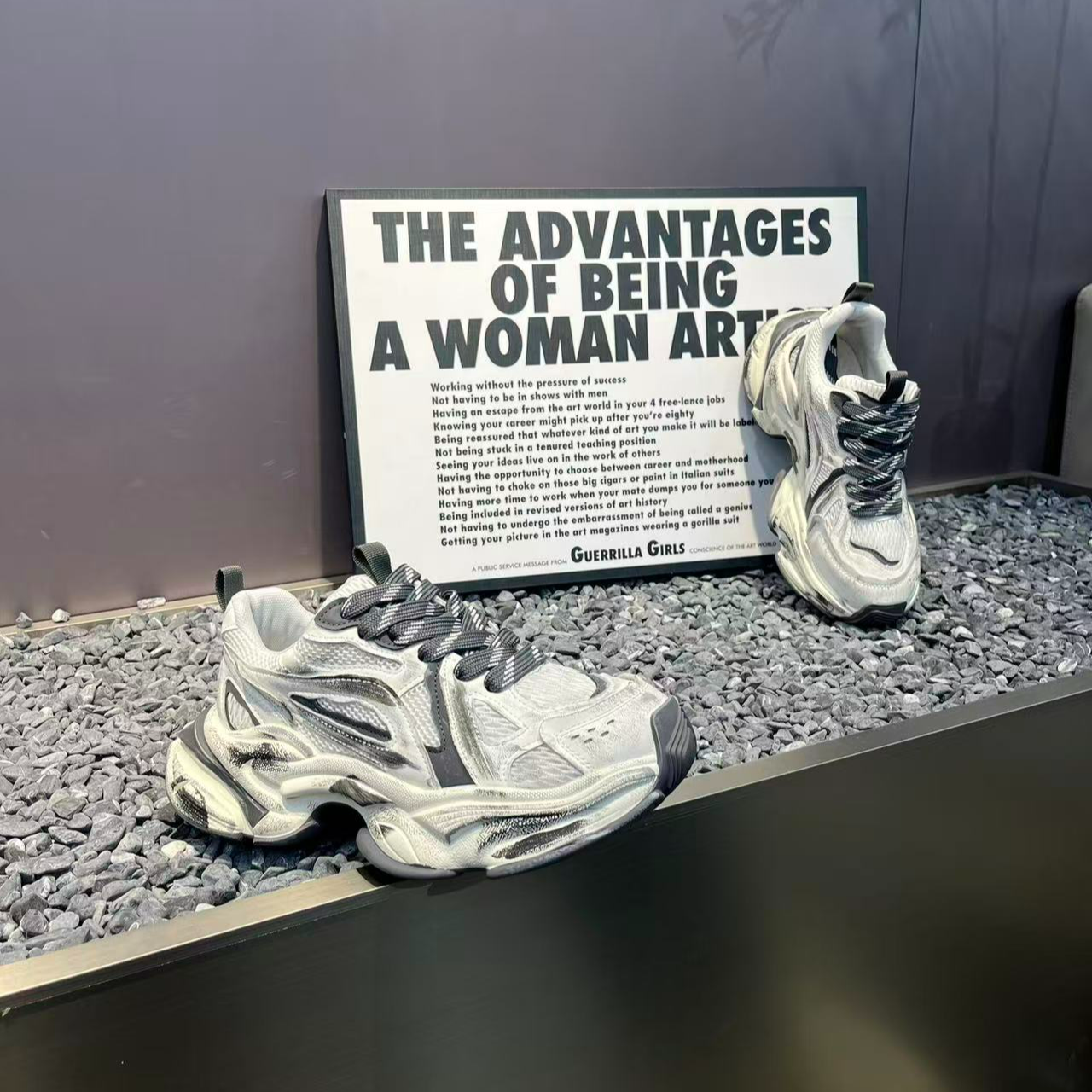 FL-原创设计秋季四季网面复古时尚厚底潮流百搭增高男士老爹鞋