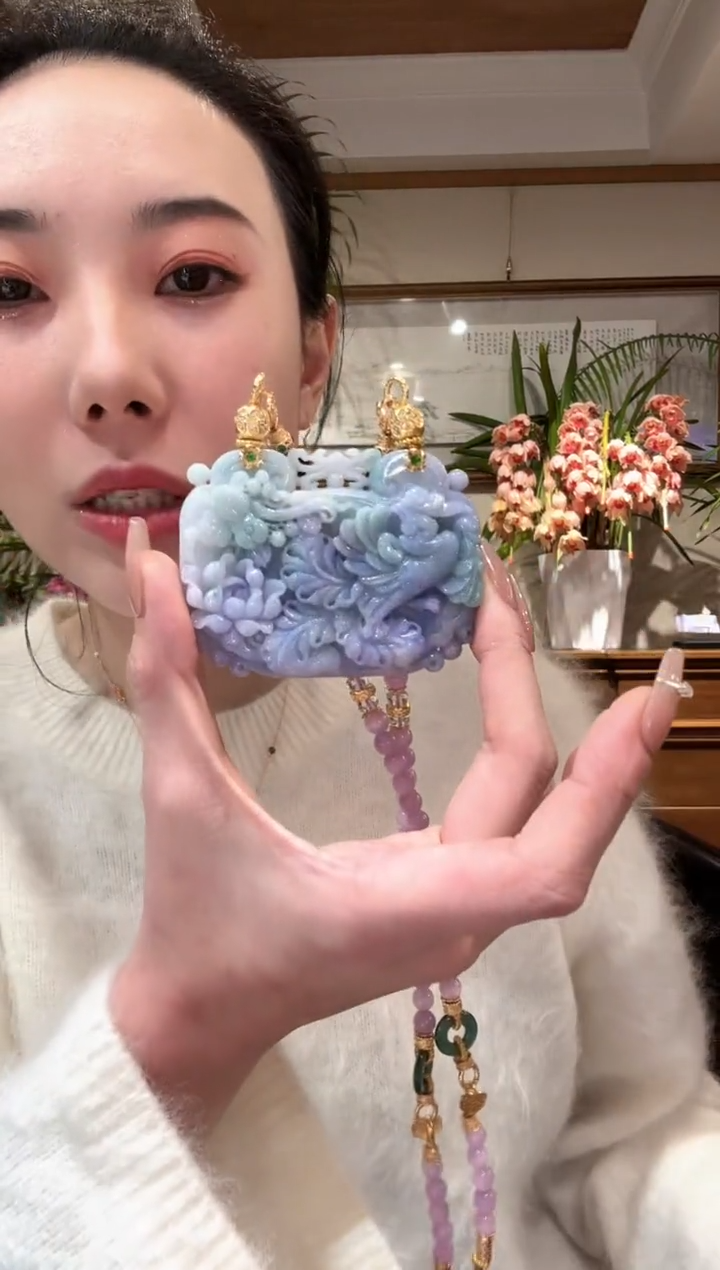 【闪购商品】翡翠颈饰未镶嵌国风