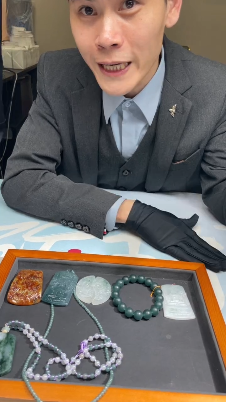 未镶嵌定制翡翠人***～-毛货-不退不换