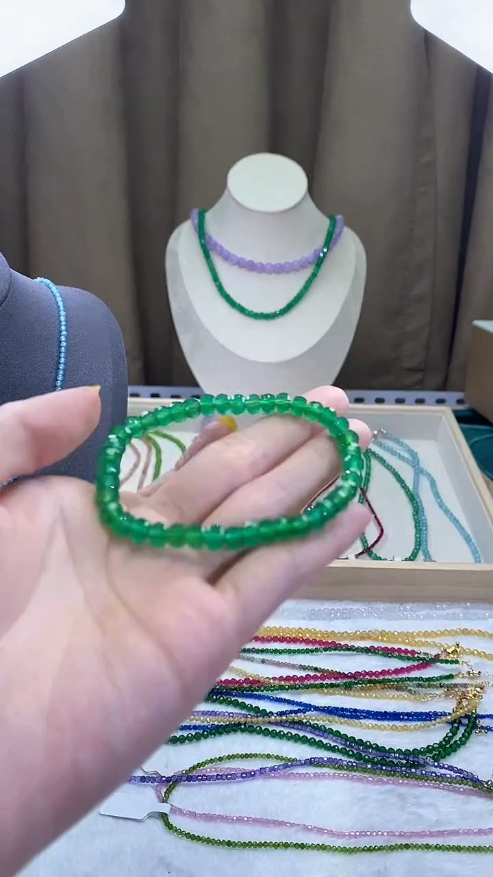 【闪购商品】祖母绿手链未镶嵌诗宁甄选珠宝SYZB40