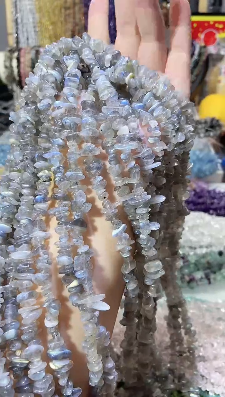 未镶嵌珠宝半成品水晶灰月光