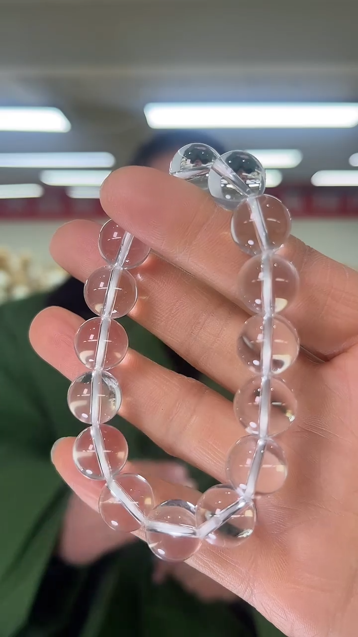 【闪购商品】水晶手链未镶嵌天然AA手串多样性发一12mm