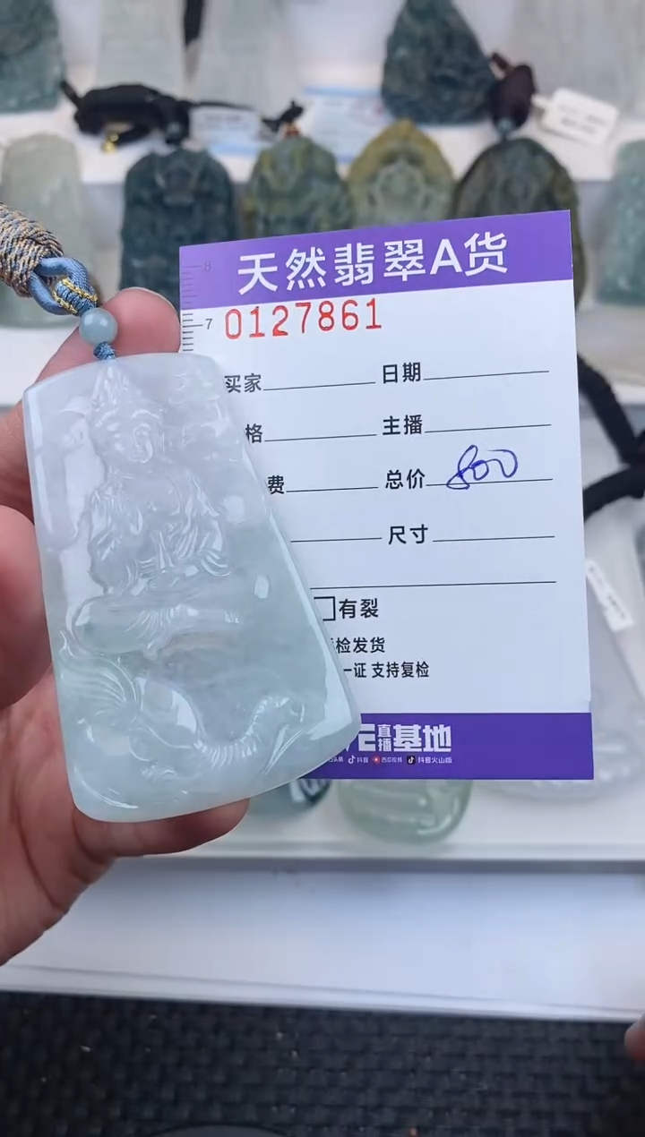 【闪购商品】翡翠颈饰未镶嵌       861