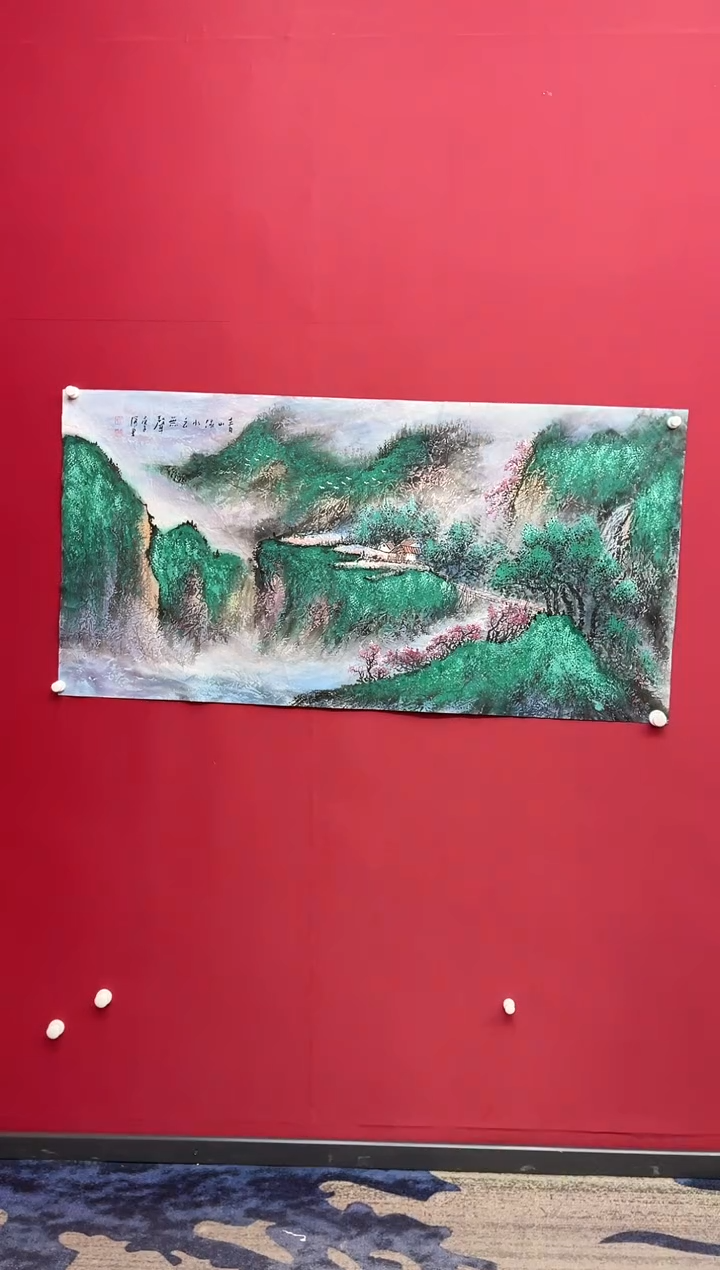 【闪购商品】国画吴-四尺山水/无框/W