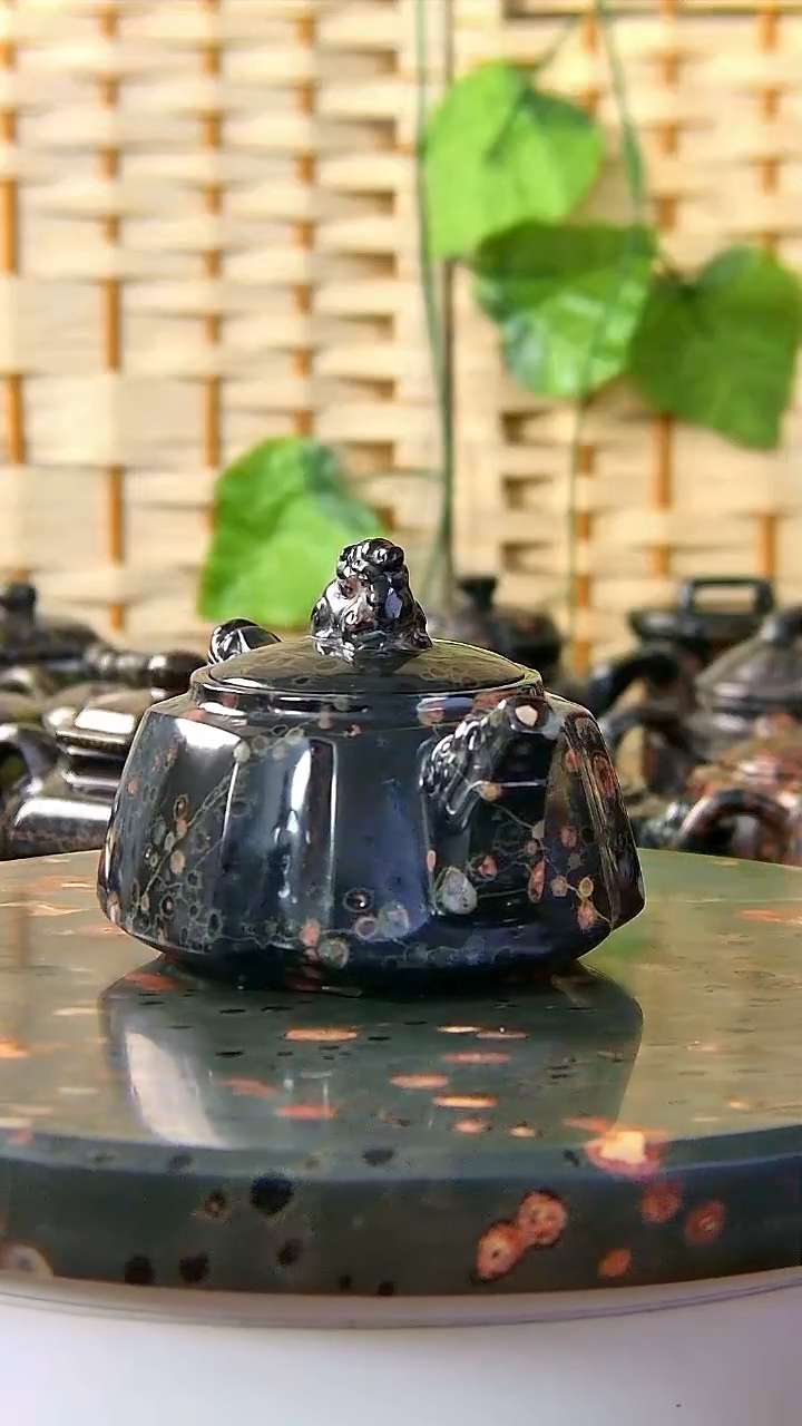 奢上奢梅花玉茶具