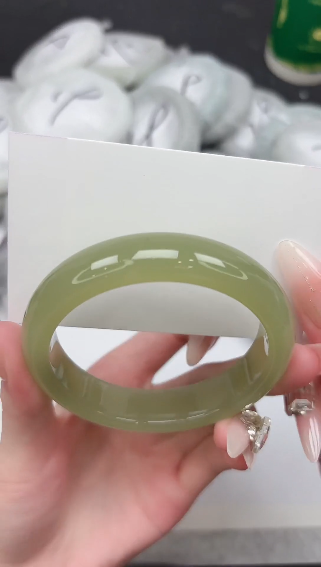 未镶嵌手镯石英质玉247-57.2