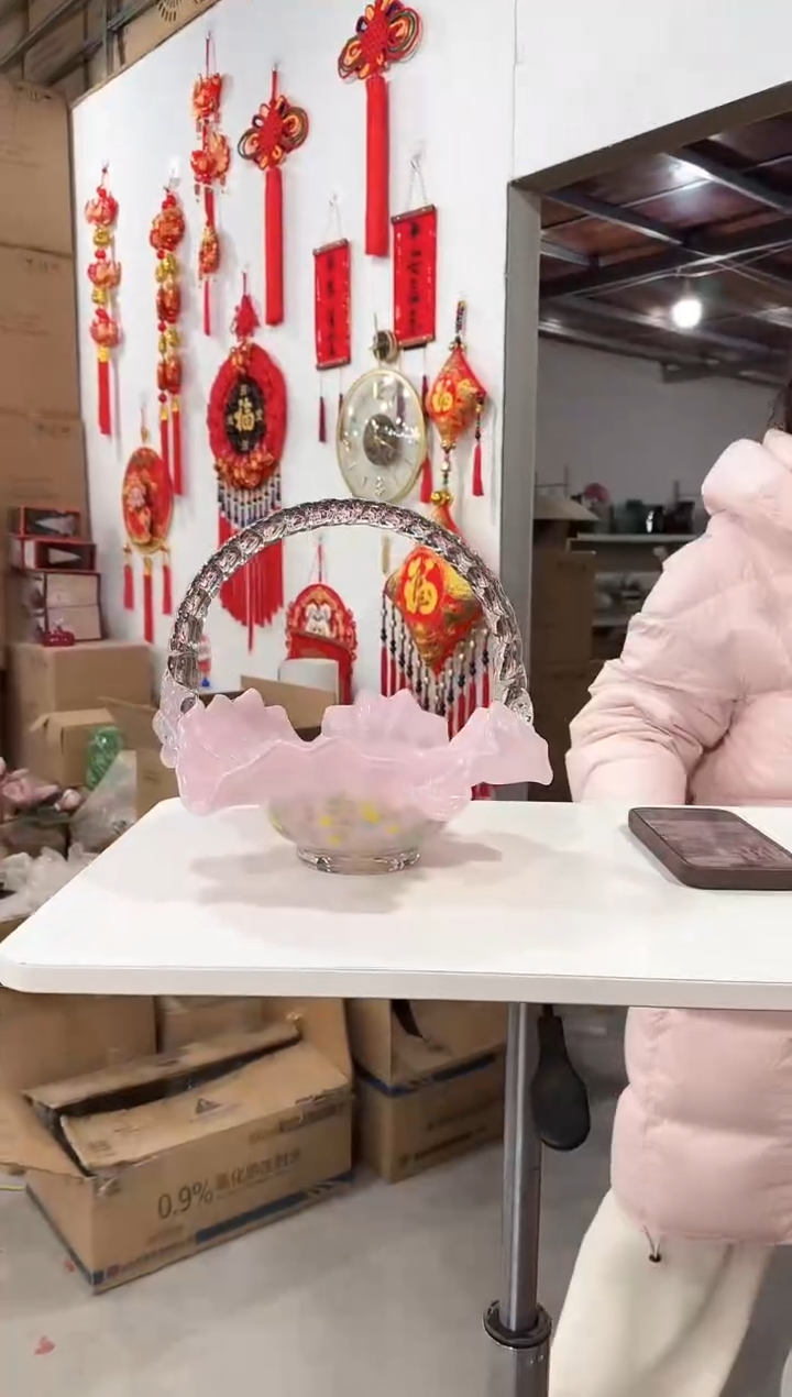 【闪购商品】玻璃于清花器M-早66